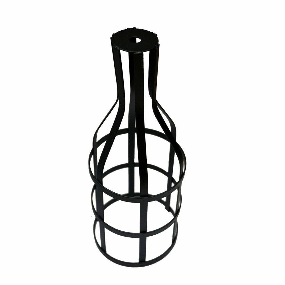 Vintage Wire Cage Industrial Retro Hanging Pendant Lamp with E27 bulb, showcasing its stylish design and metal construction.