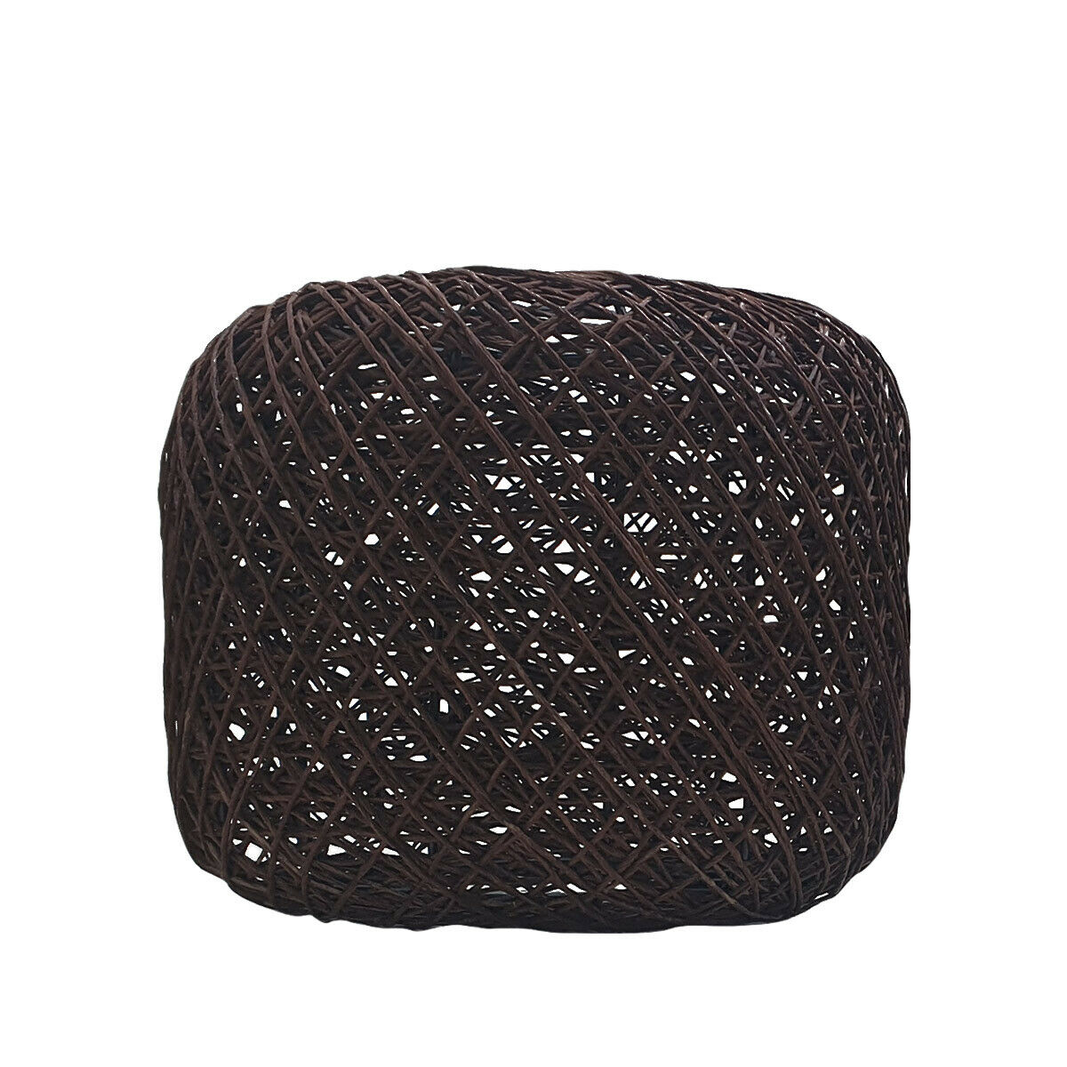 Woven Light Wood Pendant Lighting Ceiling Shade showcasing rattan and vine design in coffee color, perfect for home decor.