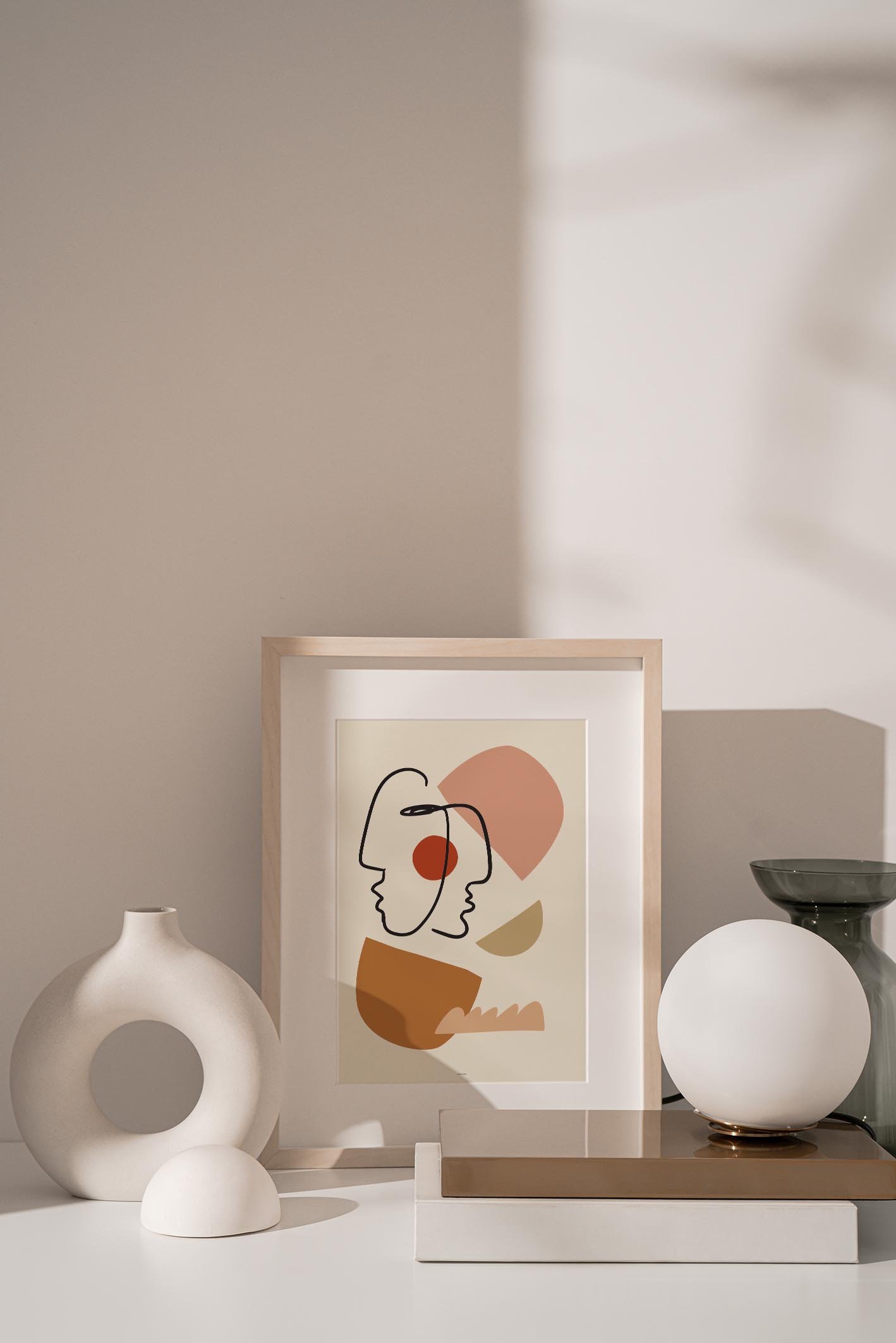 Abstract Organic Doodles II artwork featuring intricate doodle designs in vibrant colors, printed on high-quality stock.