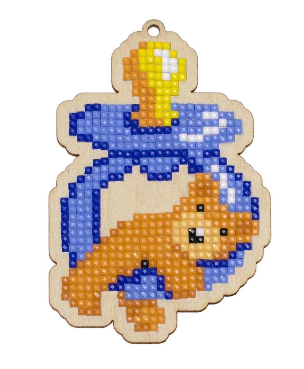 Baby's Dummy WWP168 Diamond Painting Kit featuring colorful acrylic rhinestones and plywood base, ideal for DIY crafting.