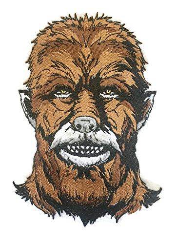 Classic Monster Portraits-9 embroidered patch featuring iconic monster designs, perfect for iron-on or sew application.