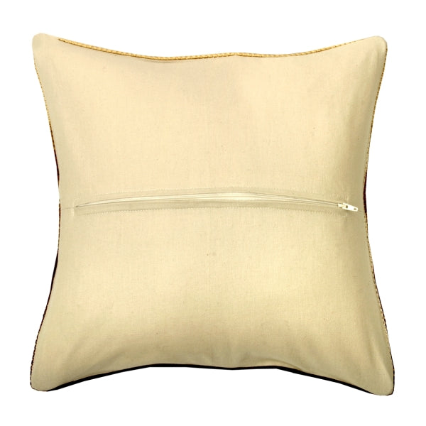 Cushion backs with zipper in ecru color, dimensions 44x44 cm, designed for 40x40 cm cushion covers.