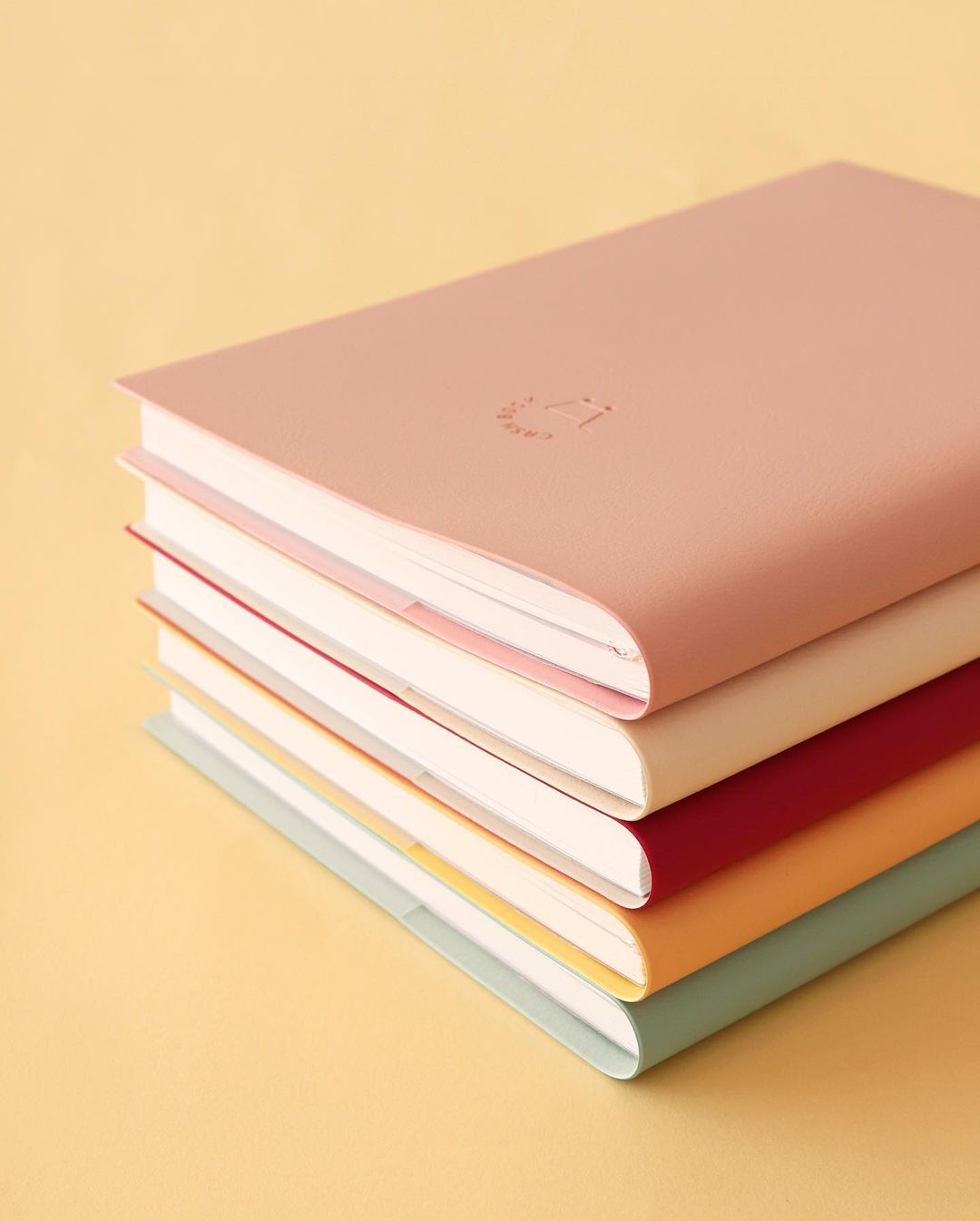 INDIGO SIMPLE CASH BOOK featuring a stylish cover and undated pages for tracking expenses over 12 months.