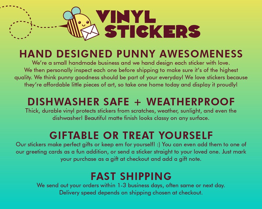 Joshua Tree National Park vinyl sticker featuring an illustration of Joshua Tree with a rust brown background and text.