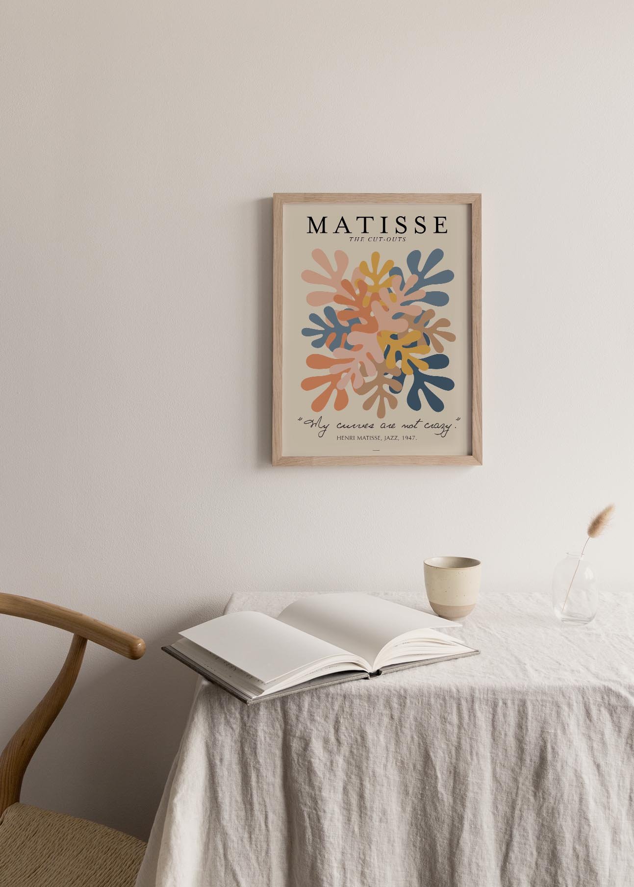 Matisse Cutouts II collection featuring vibrant paper cutouts inspired by Henri Matisse's artistic style, showcasing expressive shapes and colors.