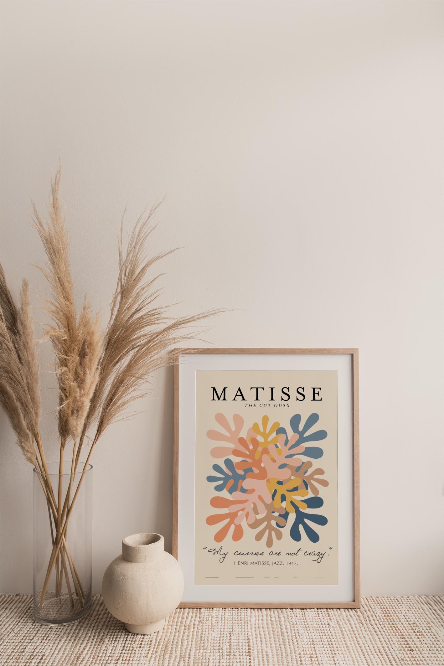 Matisse Cutouts II collection featuring vibrant paper cutouts inspired by Henri Matisse's artistic style, showcasing expressive shapes and colors.