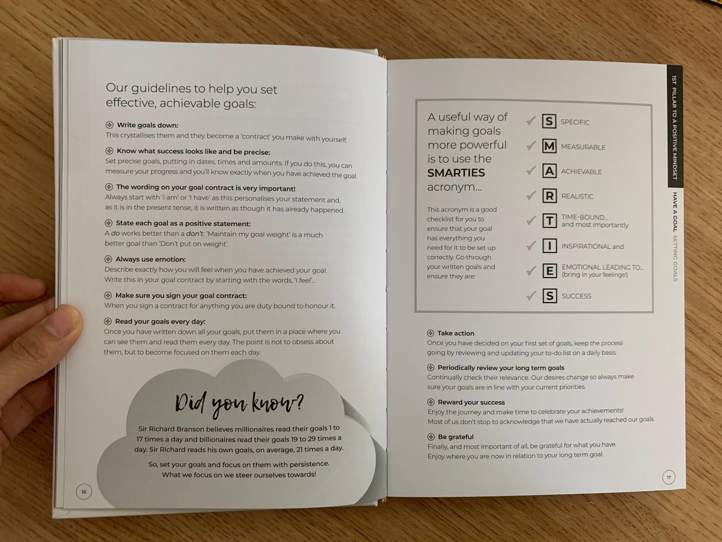 Mindset Reset Workbook and Journal featuring a beautiful cover design, open to a page with guided exercises and reflections.