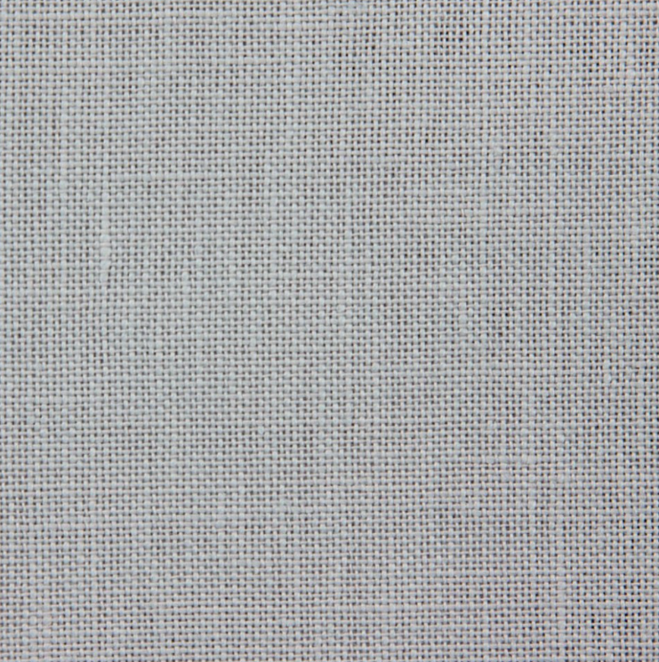 Precut Zweigart Belfast 3609/705 Pearl Gray canvas, 32 count, 100% linen, dimensions 48x68 cm, perfect for embroidery projects.