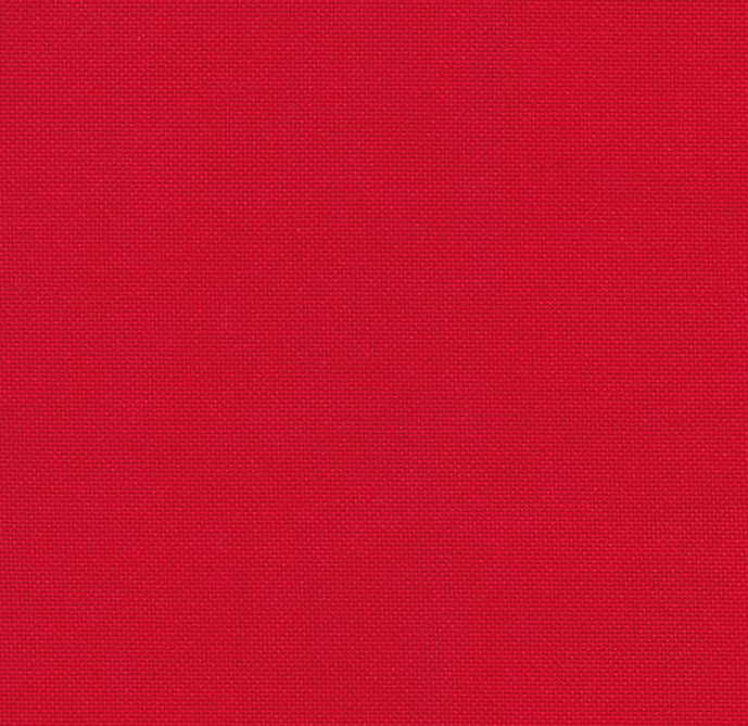 Precut Zweigart Lugana 25 count fabric in vibrant Christmas Red, perfect for cross-stitch and embroidery projects.