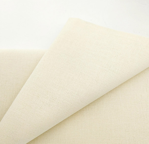 Precut Zweigart Murano 3984/99 Soft Cream canvas, 32 count, ideal for embroidery projects.