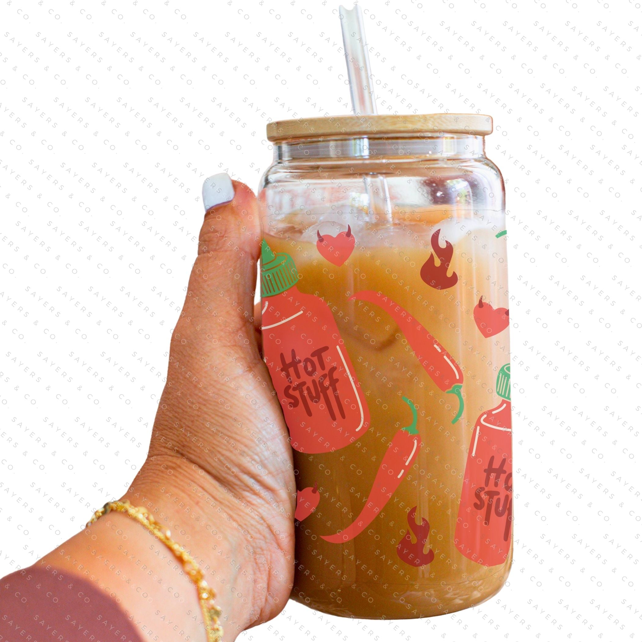 PRINTED sublimation transfer featuring a cute Valentine's design for custom cup creation, showcasing vibrant colors and heart motifs.