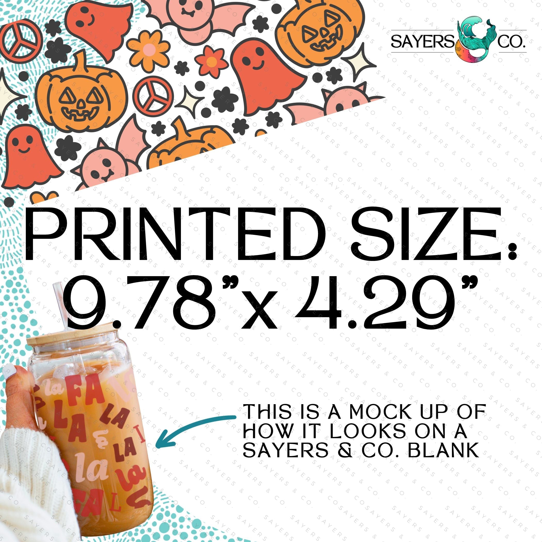 PRINTED Sublimation Transfer featuring Milk Milk Sugar design for Christmas cups, showcasing vibrant colors and festive theme.