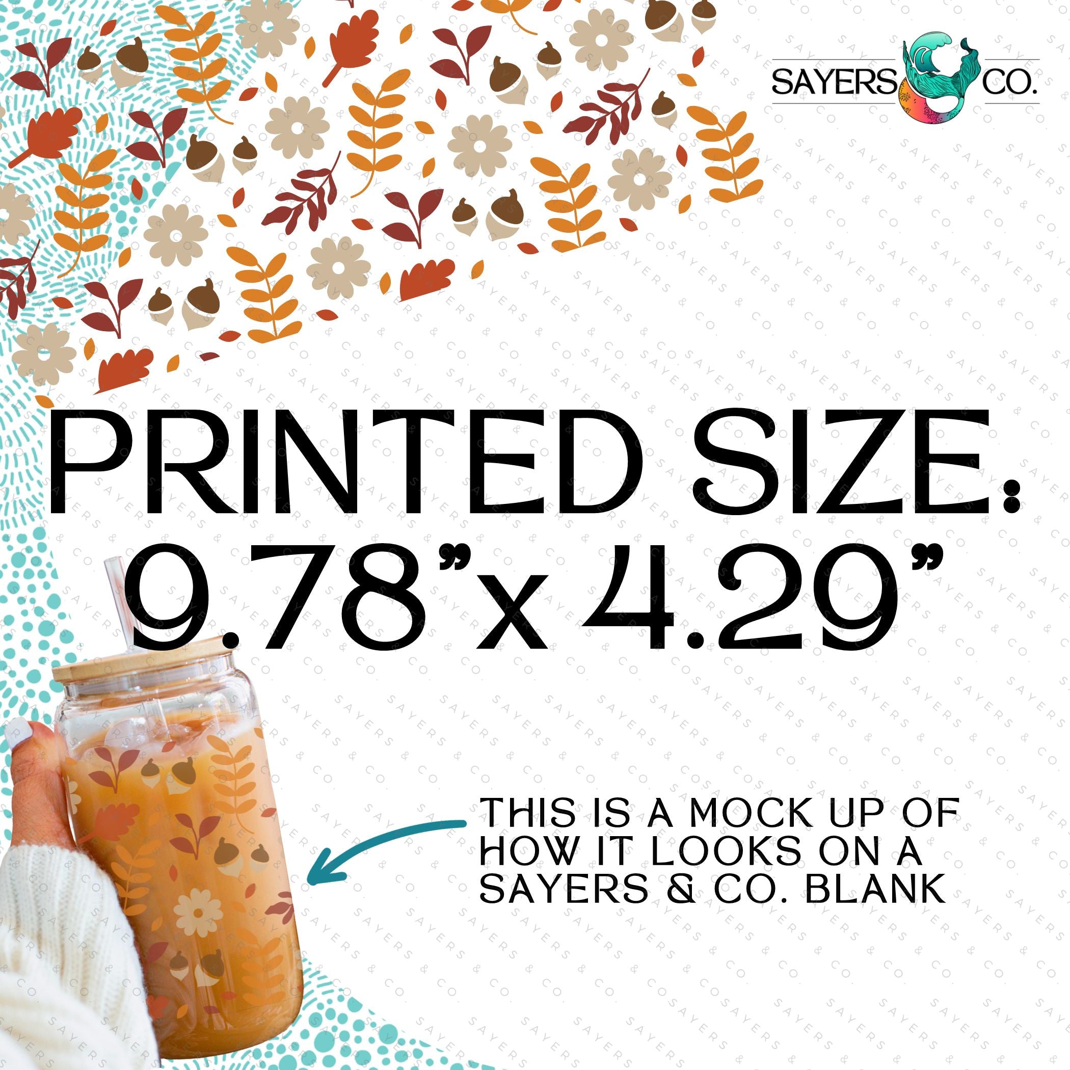 PRINTED Sublimation Transfer featuring Milk Milk Sugar design for Halloween cups, showcasing vibrant colors and intricate details.