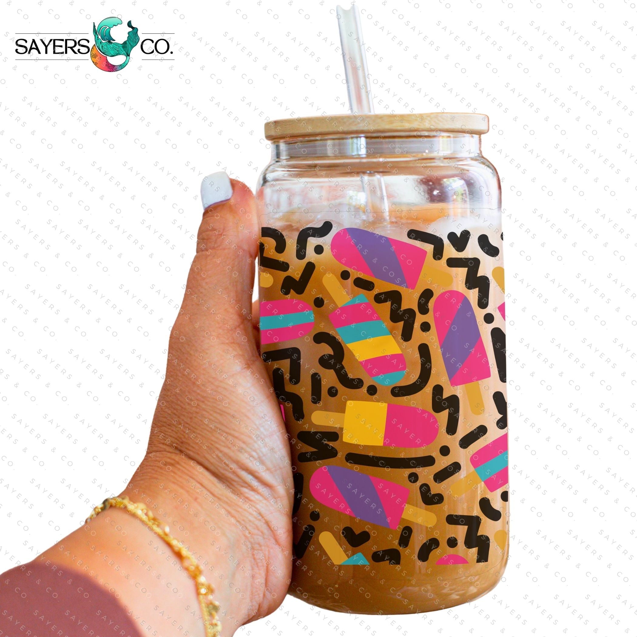 PRINTED Sublimation Transfer or Vinyl Print featuring Milk Milk Sugar Certified design, ideal for custom tumblers and drinkware.