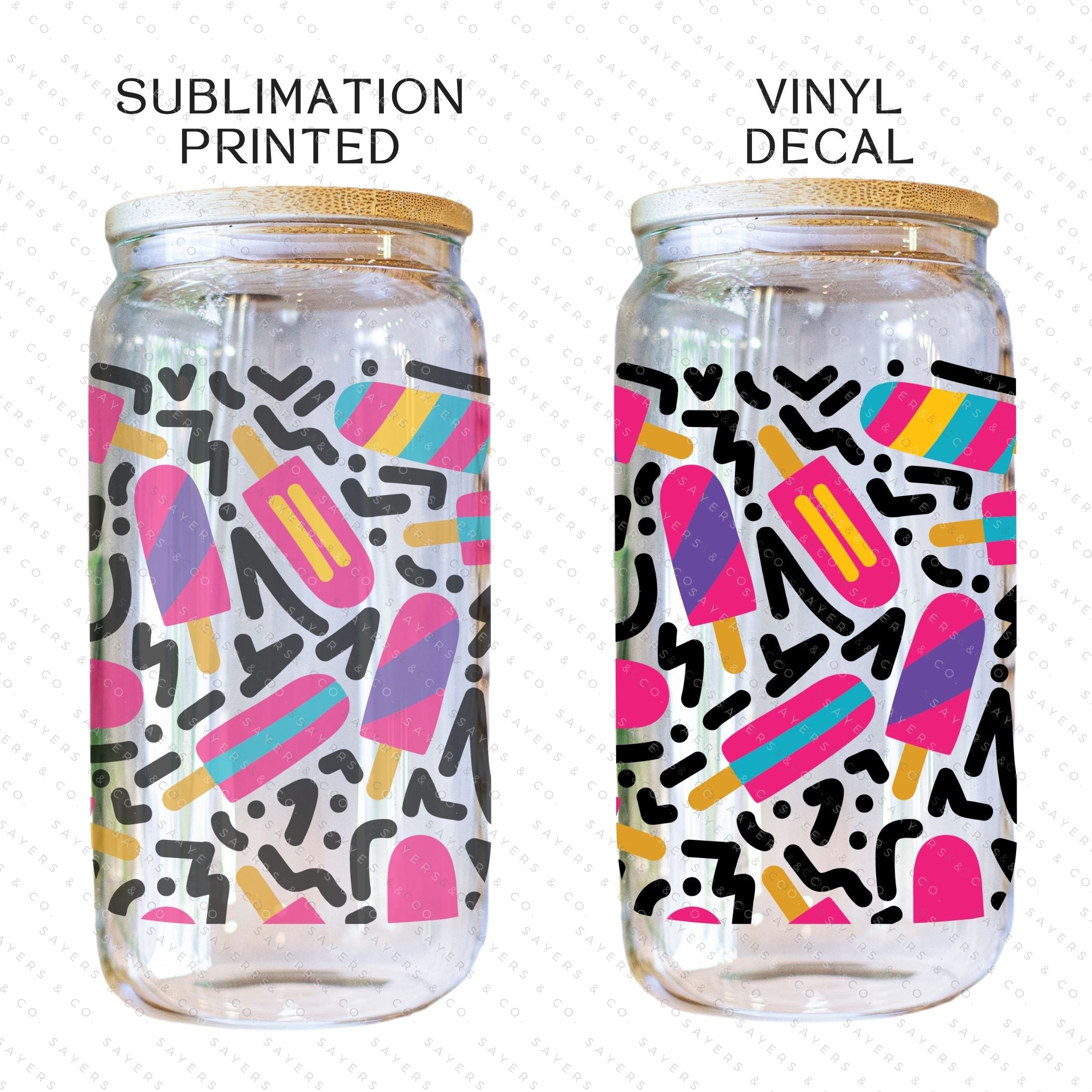 PRINTED Sublimation Transfer or Vinyl Print featuring Milk Milk Sugar Certified design, ideal for custom tumblers and drinkware.