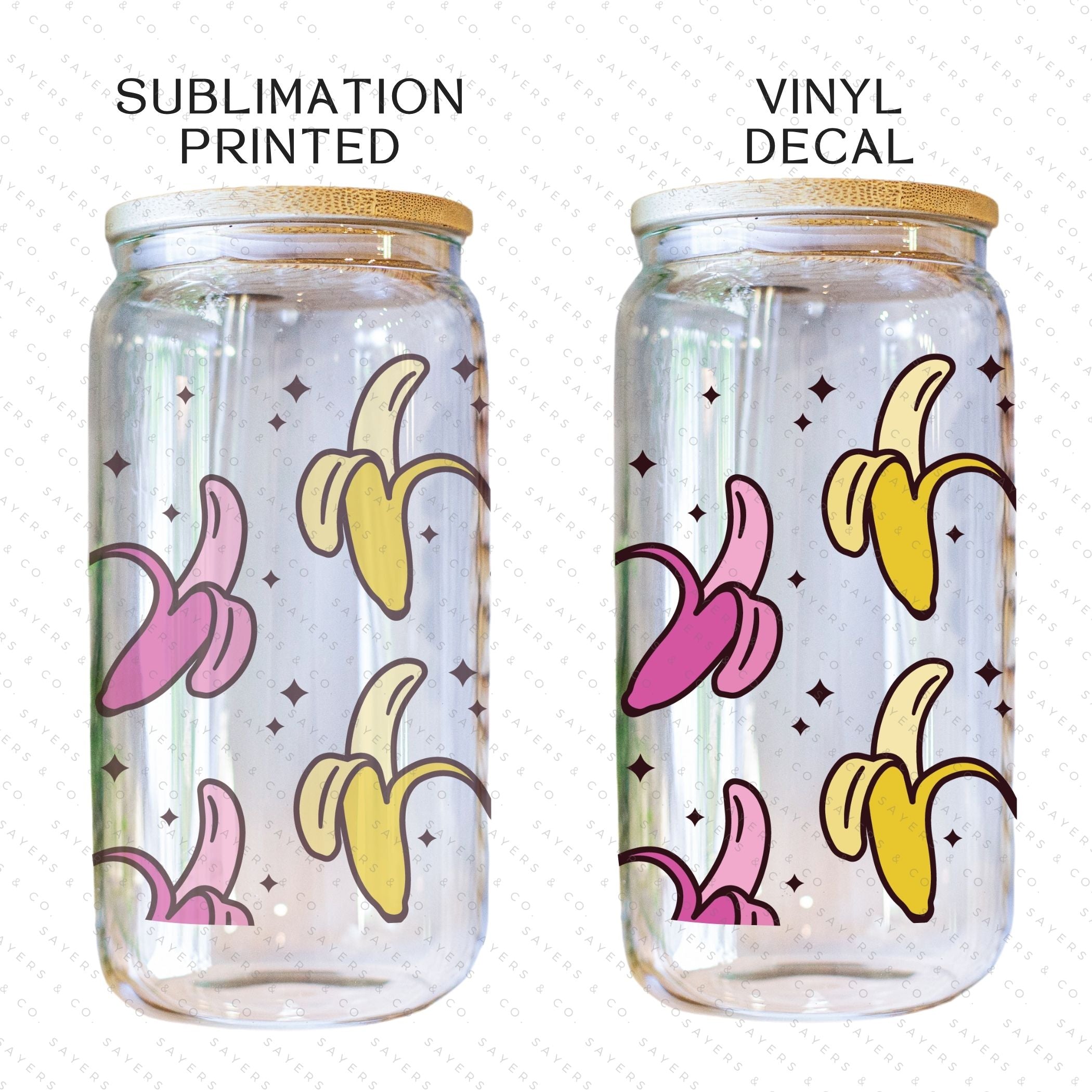 Colorful PRINTED Sublimation Transfer featuring Milk Milk Sugar design for tumblers and drinkware.