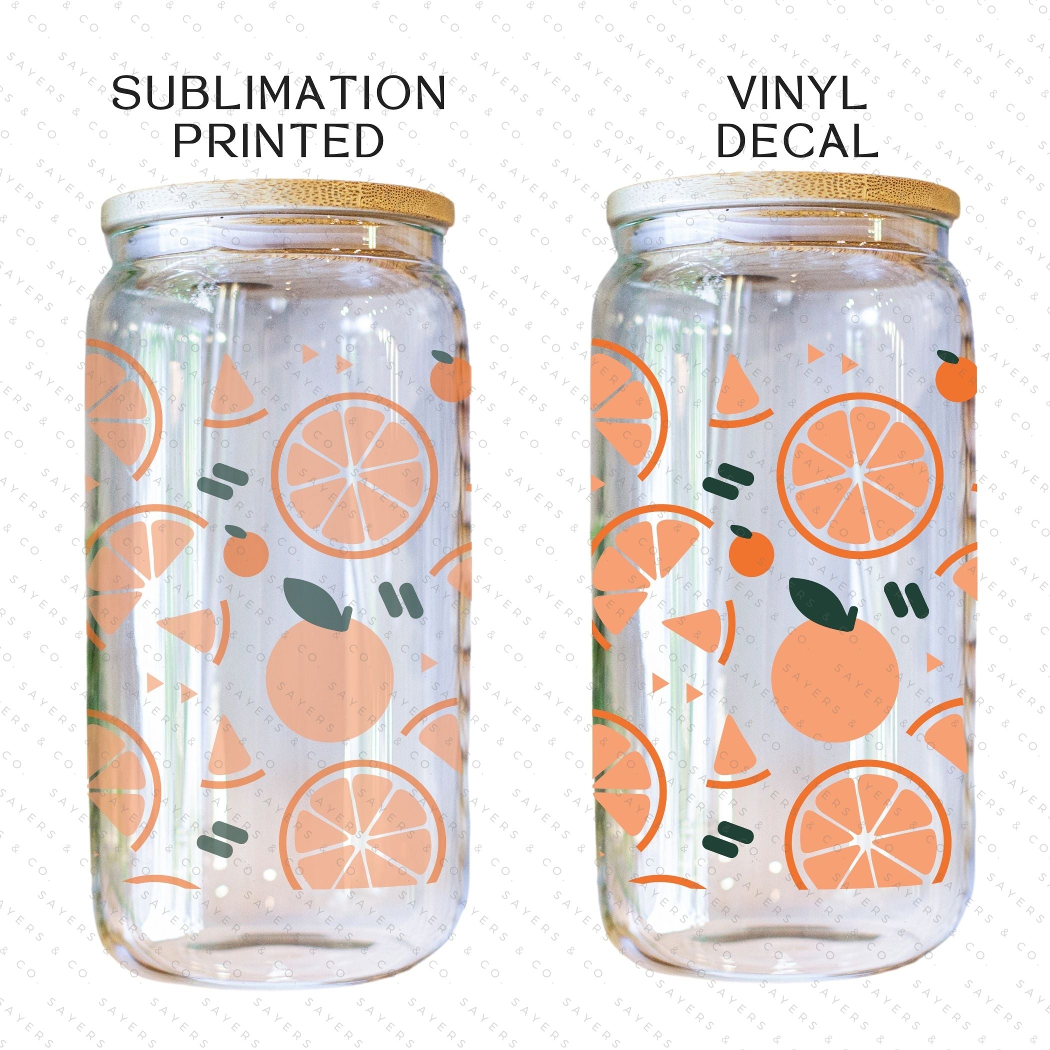PRINTED Sublimation Transfer or Vinyl Print featuring Milk Milk Sugar Certified design on a colorful tumbler.