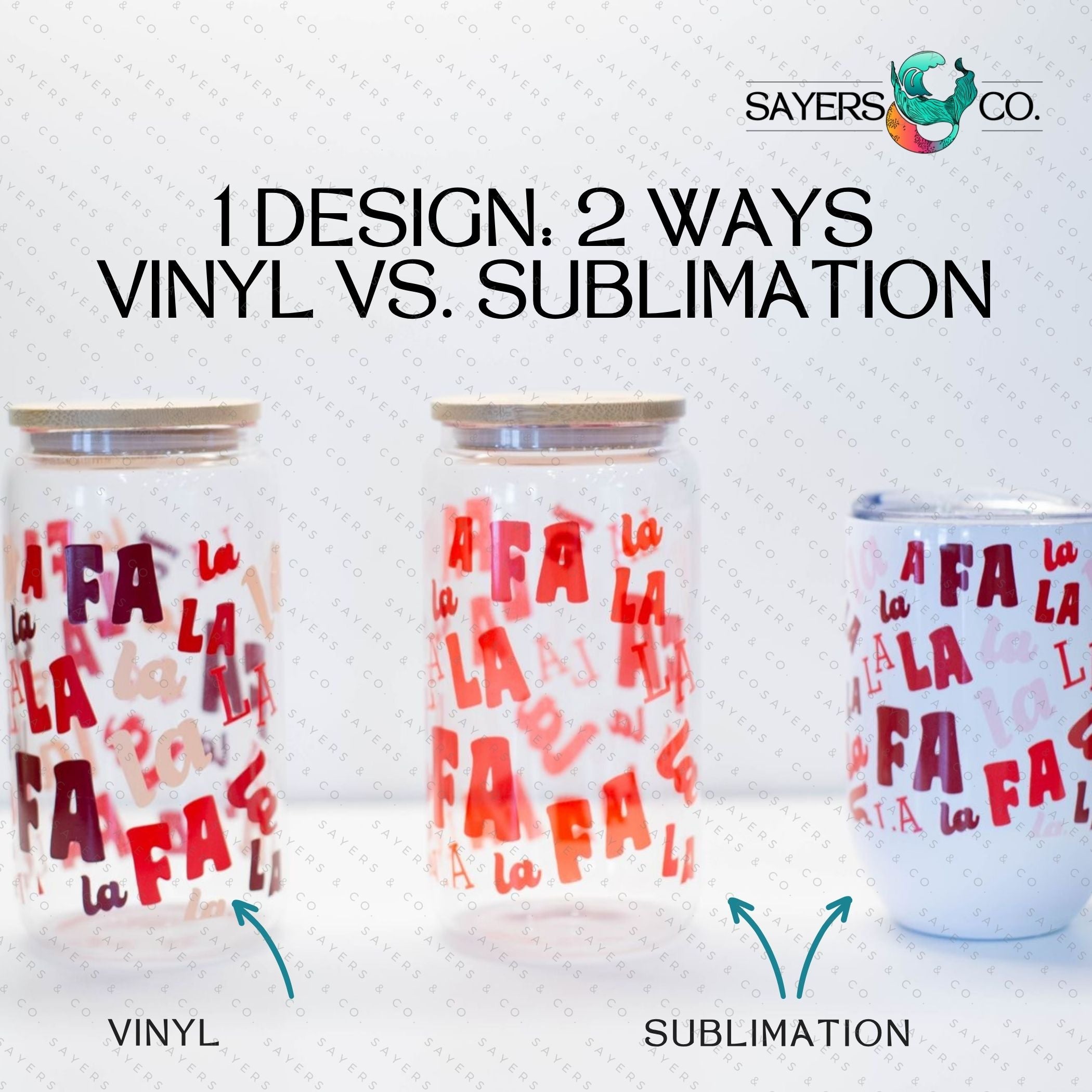 PRINTED Sublimation Transfer or Vinyl Print featuring Milk Milk Sugar Certified design on a colorful tumbler.