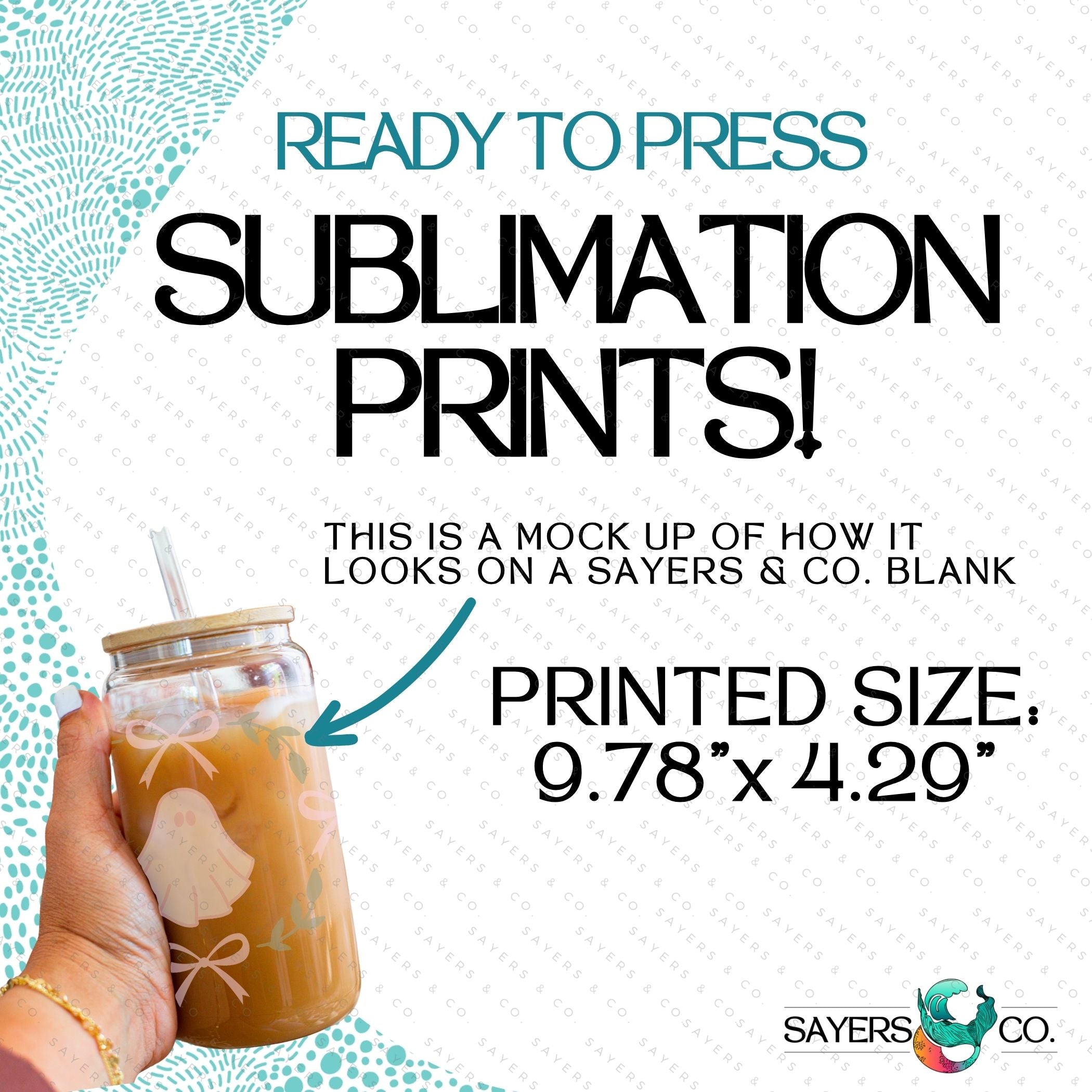 A 16oz cup featuring a whimsical Pink Ghosts Wrap design, perfect for Halloween-themed drinkware.