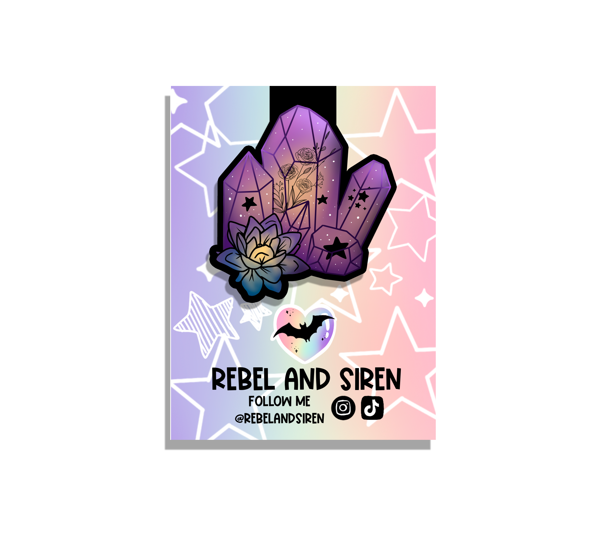 A beautiful purple crystal magnetic bookmark, showcasing its elegant design and strong magnets, perfect for book lovers.