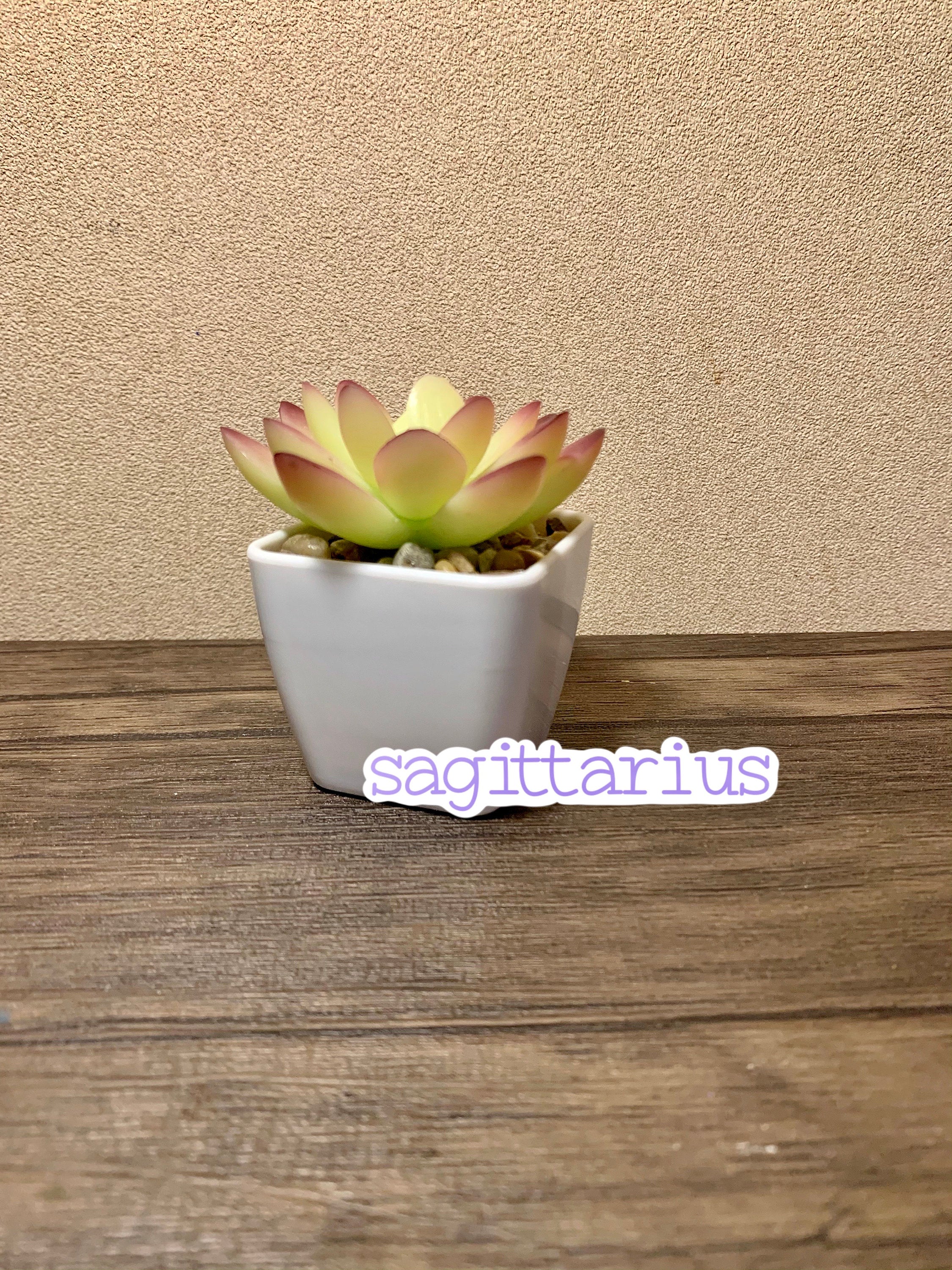 A colorful Sagittarius Zodiac Sticker Pack featuring four unique designs including the Sagittarius symbol, constellation, and bow and arrow.