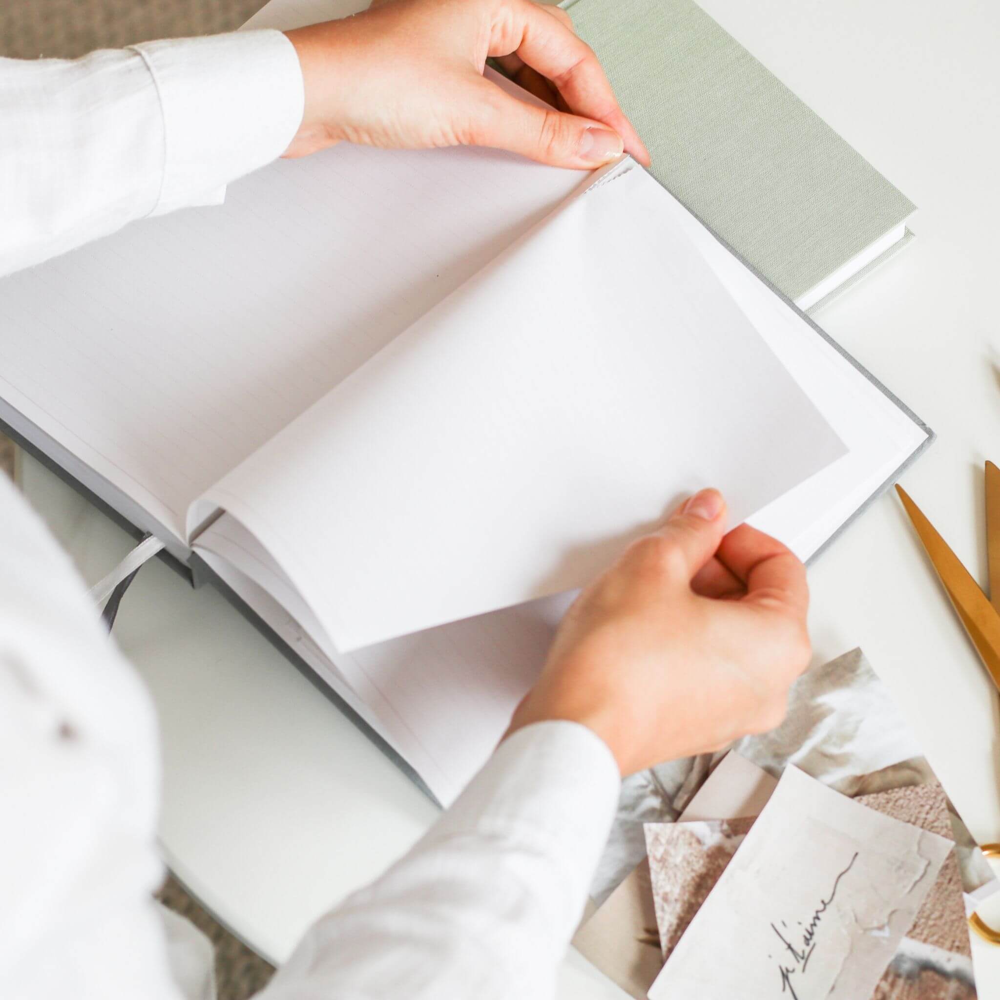 Undated Weekly Ponderlily Planner in Charcoal, featuring eco-friendly materials and elegant design.