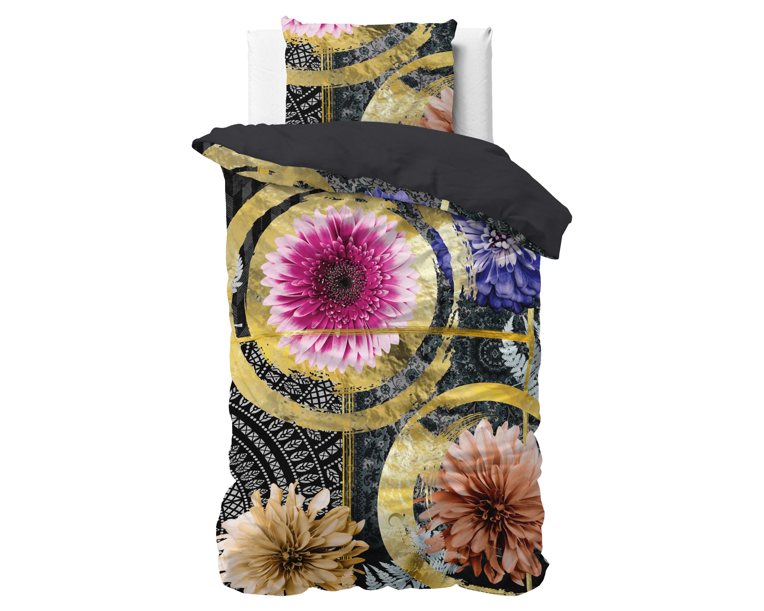 Alladin 140x220 pussilakanasetti, monivärinen, sisältää pussilakanan ja tyynyliinan, valmistettu puuvillasta ja mikroperkaalista.