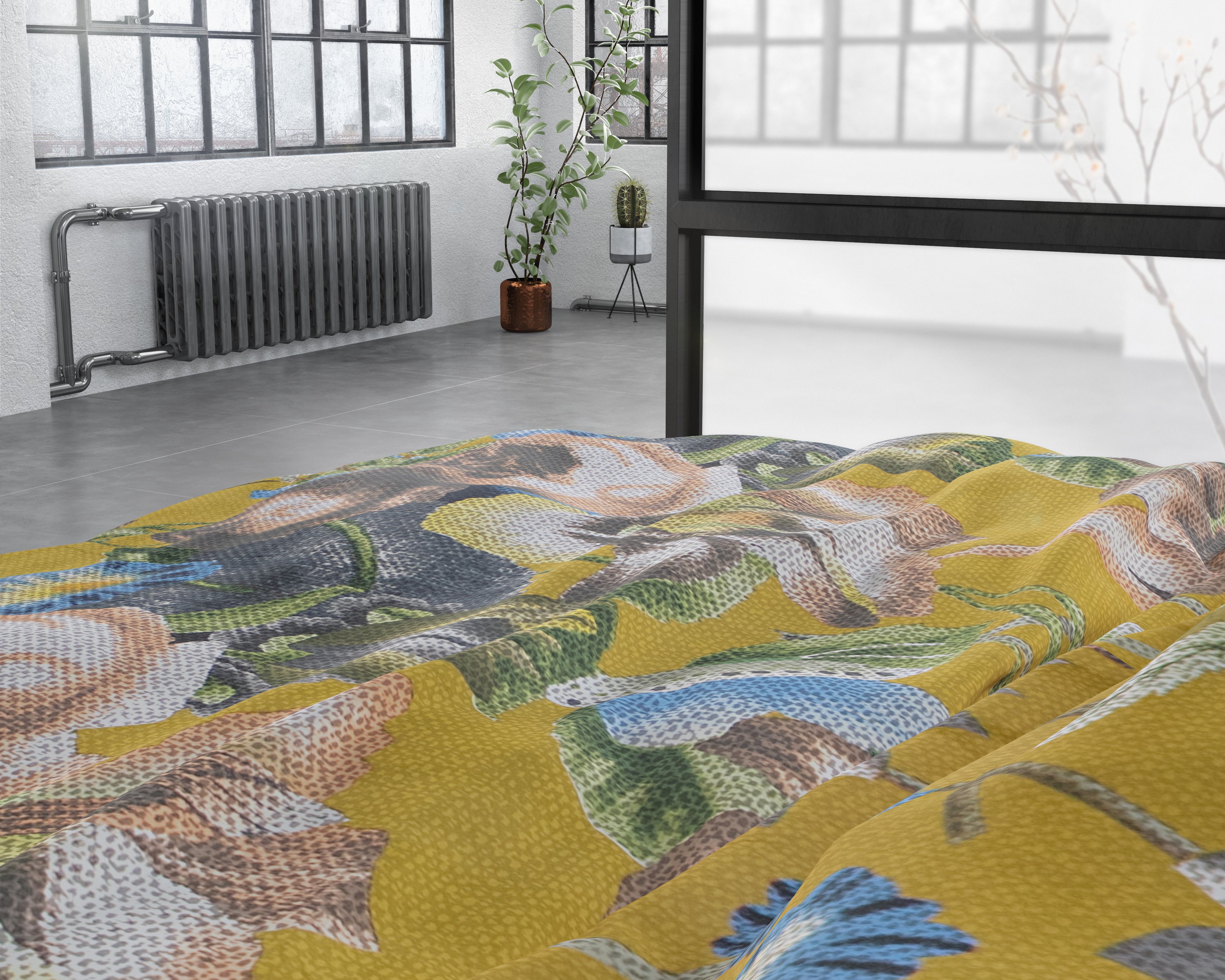 Andolf 140 x 220 pussilakanasetti keltainen väri, valmistettu puuvillasatiinista, sisältää yhden tyynyliinan.