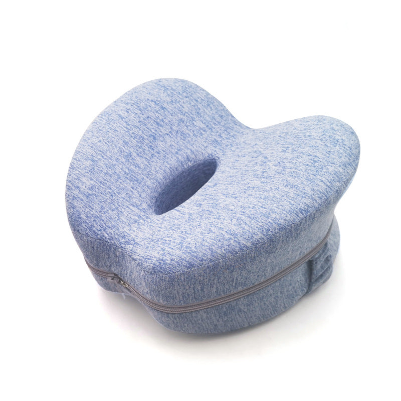 Apple Memory Foam Pillow with ergonomic design, featuring breathable fabric and adjustable thickness for optimal comfort.