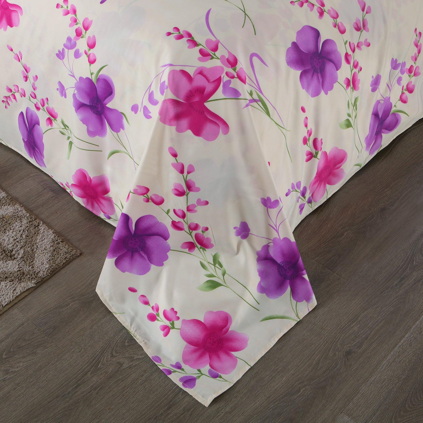 Belle Haven 6 Piece Sheet Set featuring vibrant colors and unique designs, includes flat sheet, fitted sheet, and four pillowcases.