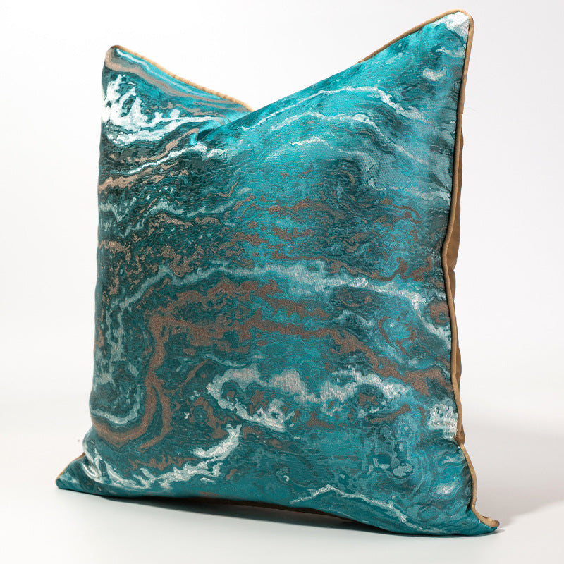 Designer Cushion Cover in Style 15, 18x18 inches, showcasing vibrant colors and modern design, perfect for home and office decor.