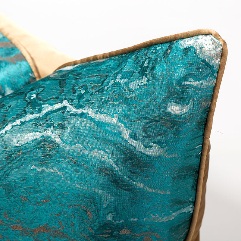 Designer Cushion Cover in Style 15, 18x18 inches, showcasing vibrant colors and modern design, perfect for home and office decor.