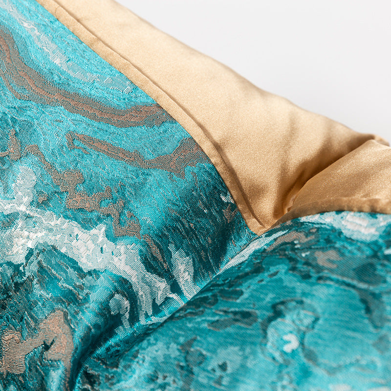 Designer Cushion Cover in Style 15, 18x18 inches, showcasing vibrant colors and modern design, perfect for home and office decor.