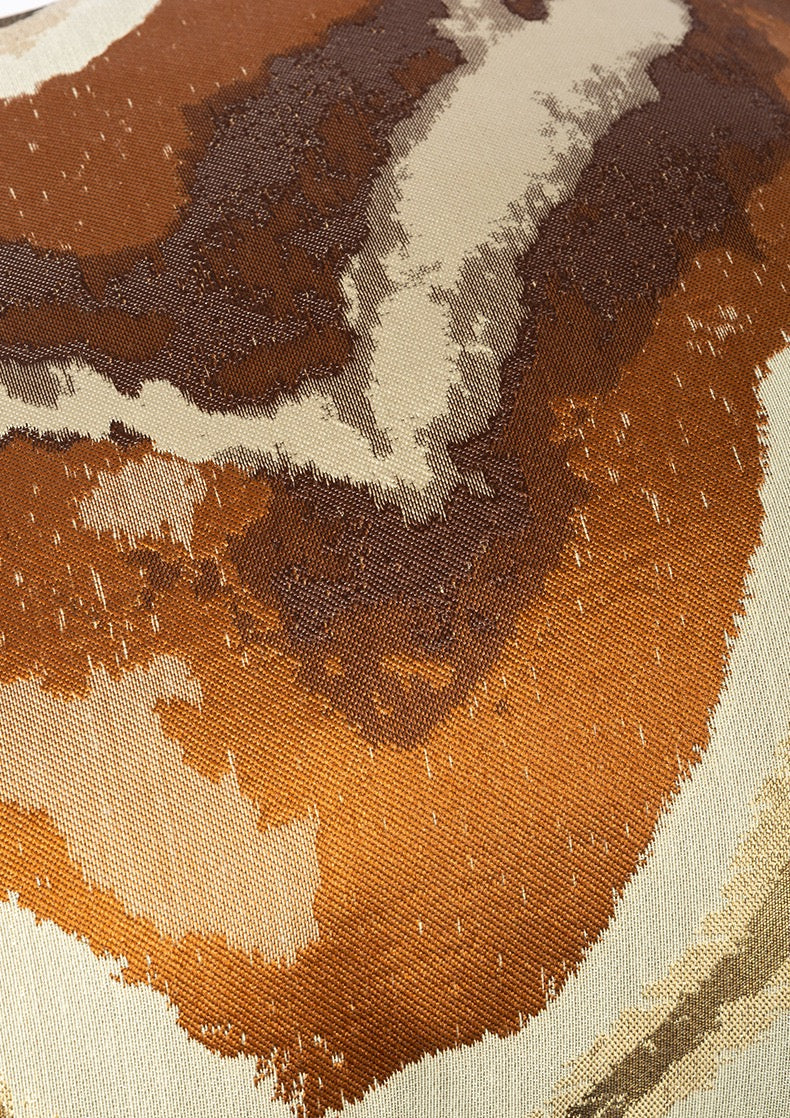 Designer Cushion Cover in Style 19, 18x18 inches, showcasing elegant design and available in multiple colors.