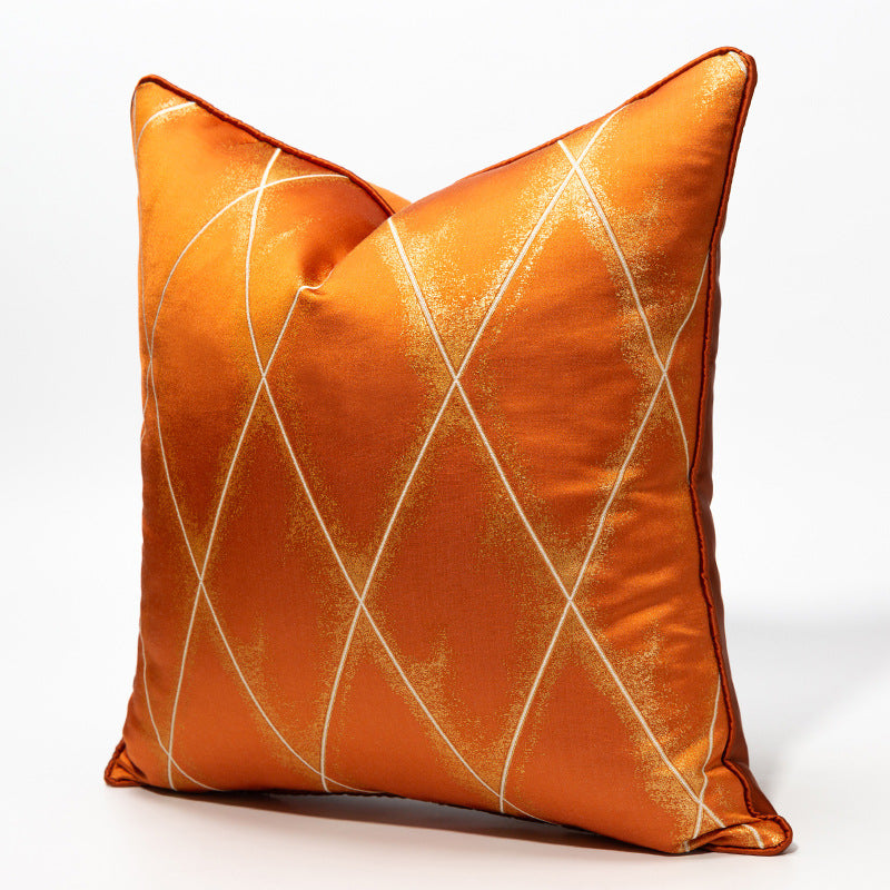Designer Cushion Cover in Style 23, 18x18 inches, showcasing elegant design and available in various colors.