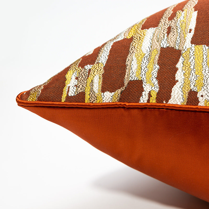 Designer Cushion Cover in Style 27, 18x18 inches, showcasing elegant design and vibrant color options, perfect for home decor.