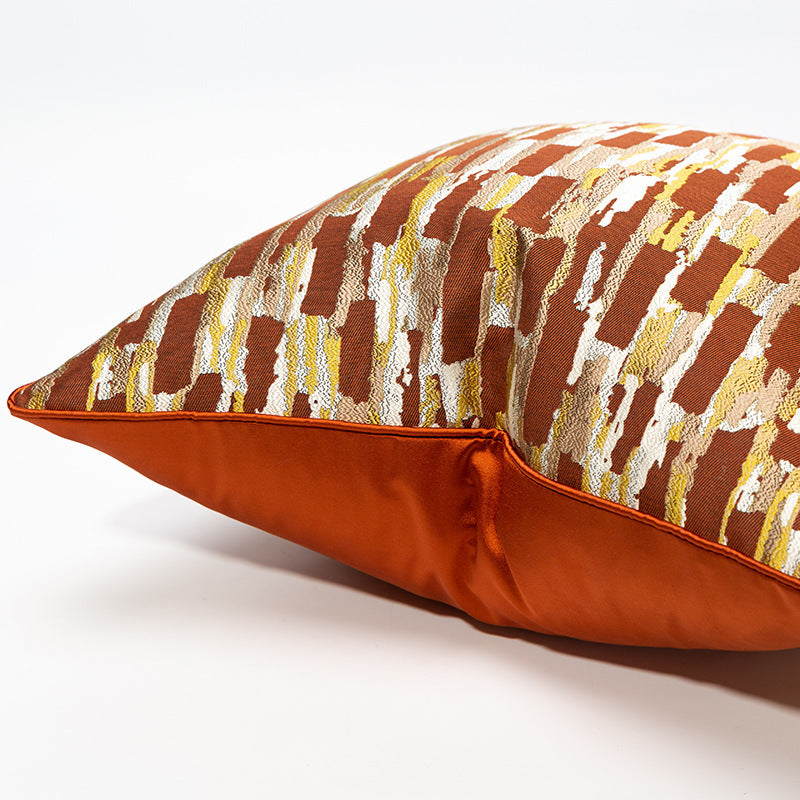 Designer Cushion Cover in Style 27, 18x18 inches, showcasing elegant design and vibrant color options, perfect for home decor.