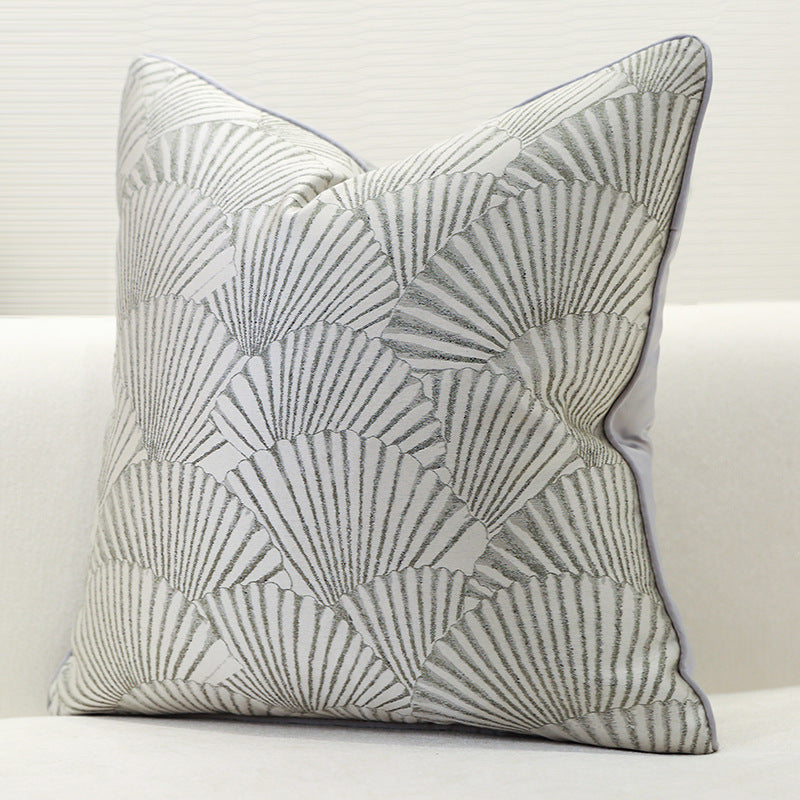 Designer Cushion Cover in Style 3, 18x18 inches, showcasing vibrant colors and elegant design suitable for various room settings.