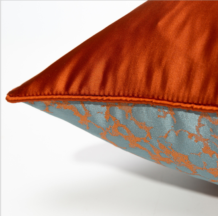 Designer Cushion Cover in Style 35, 18x18 inches, showcasing elegant design and vibrant color options for home decor.