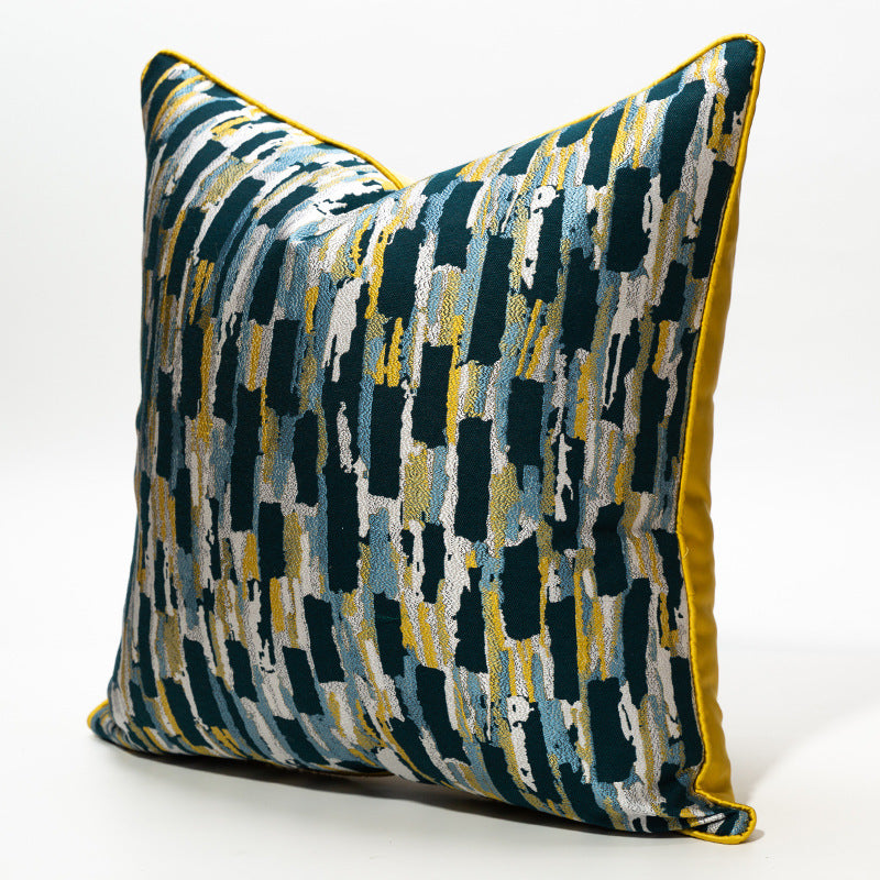 Designer Cushion Cover in Style 39, 18x18 inches, showcasing elegant design and available in various colors.