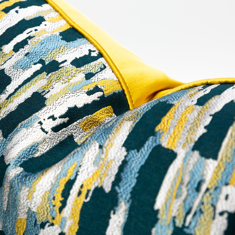 Designer Cushion Cover in Style 39, 18x18 inches, showcasing elegant design and available in various colors.