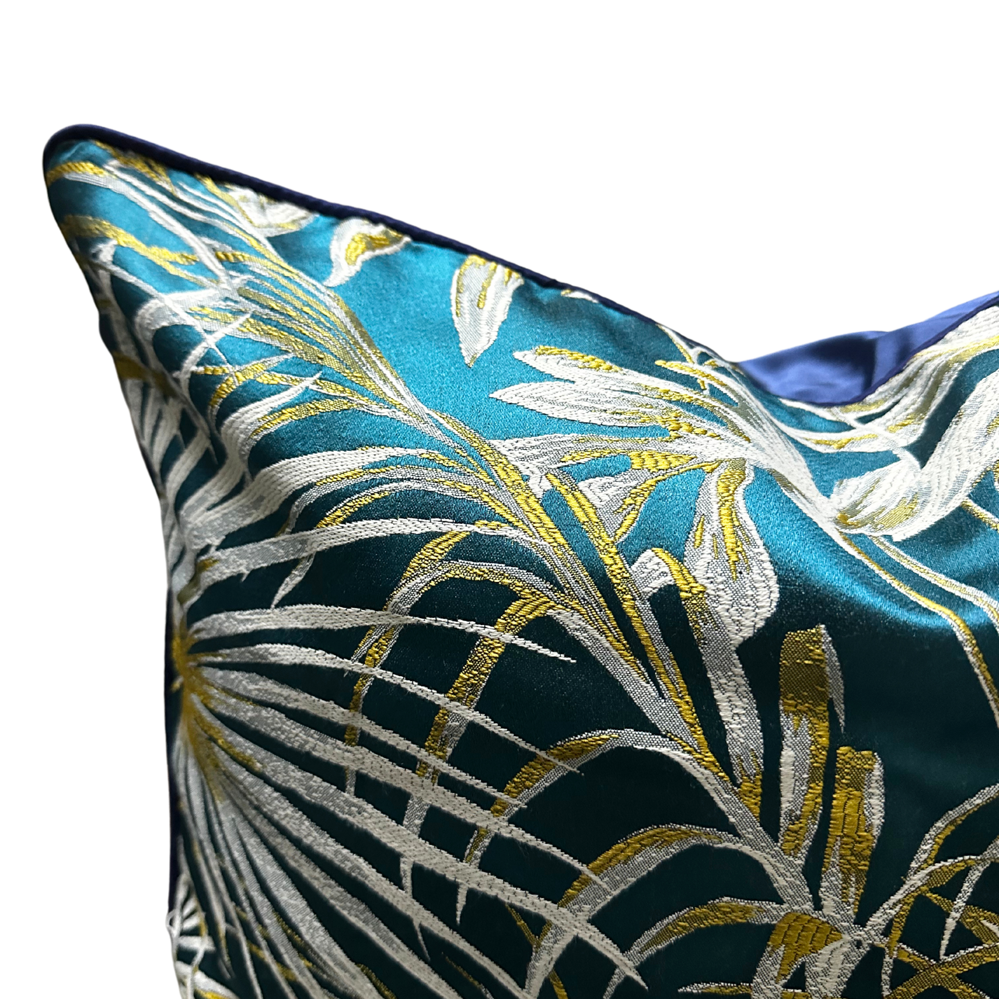 Designer Cushion Cover in Style 43, 18x18 inches, showcasing vibrant colors and a modern design, perfect for home and office decor.