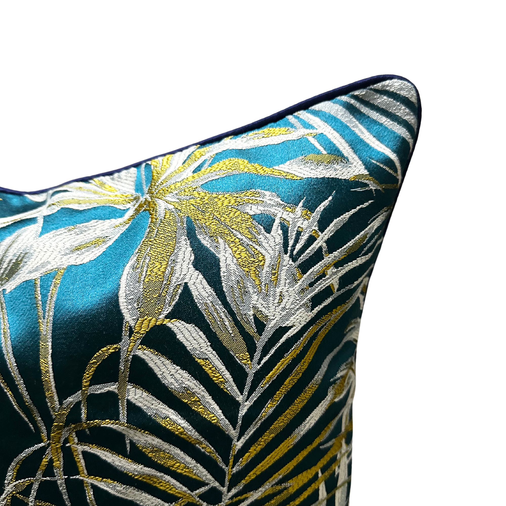 Designer Cushion Cover in Style 43, 18x18 inches, showcasing vibrant colors and a modern design, perfect for home and office decor.