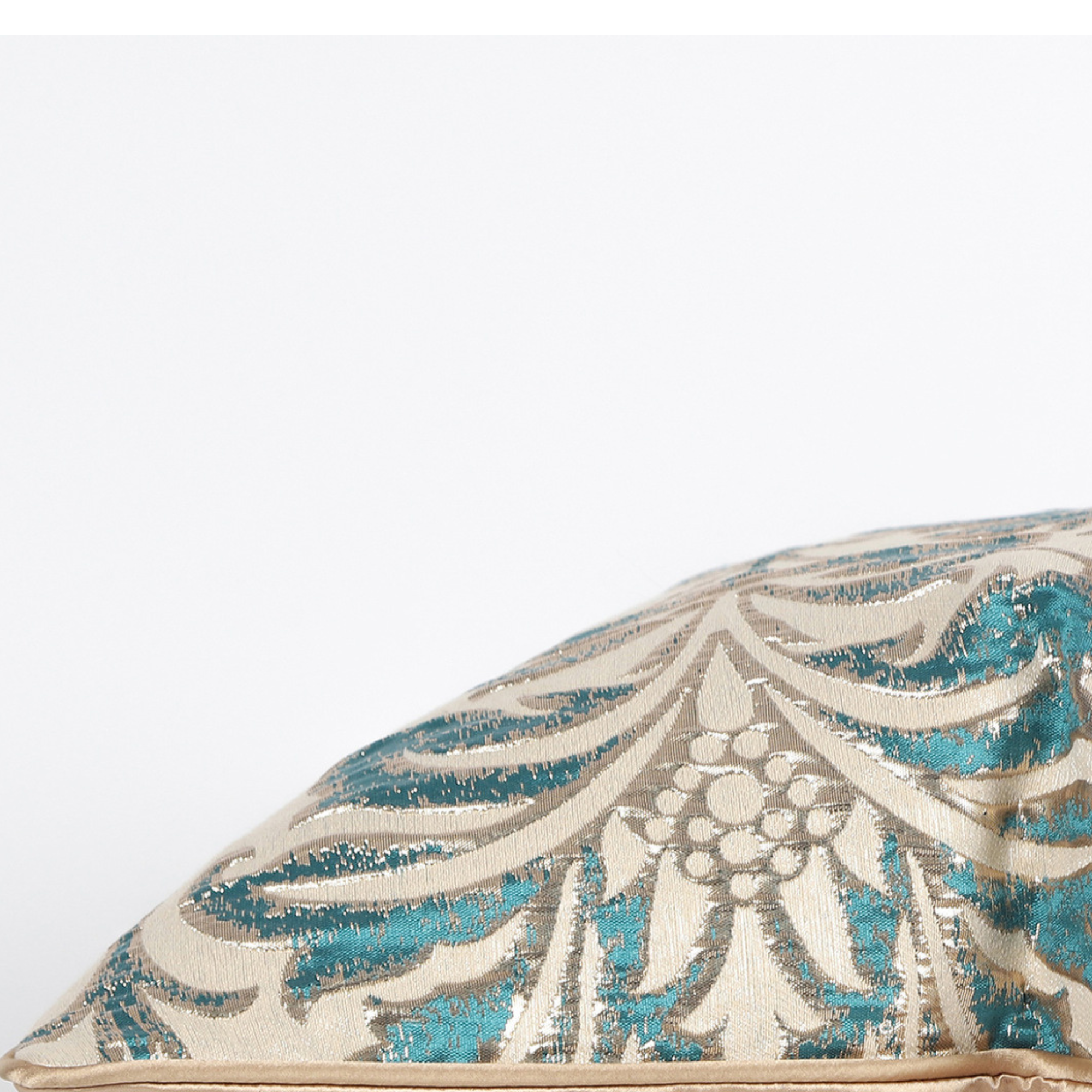 Designer Cushion Cover in stylish pattern, 18x18 inches, suitable for various room settings.