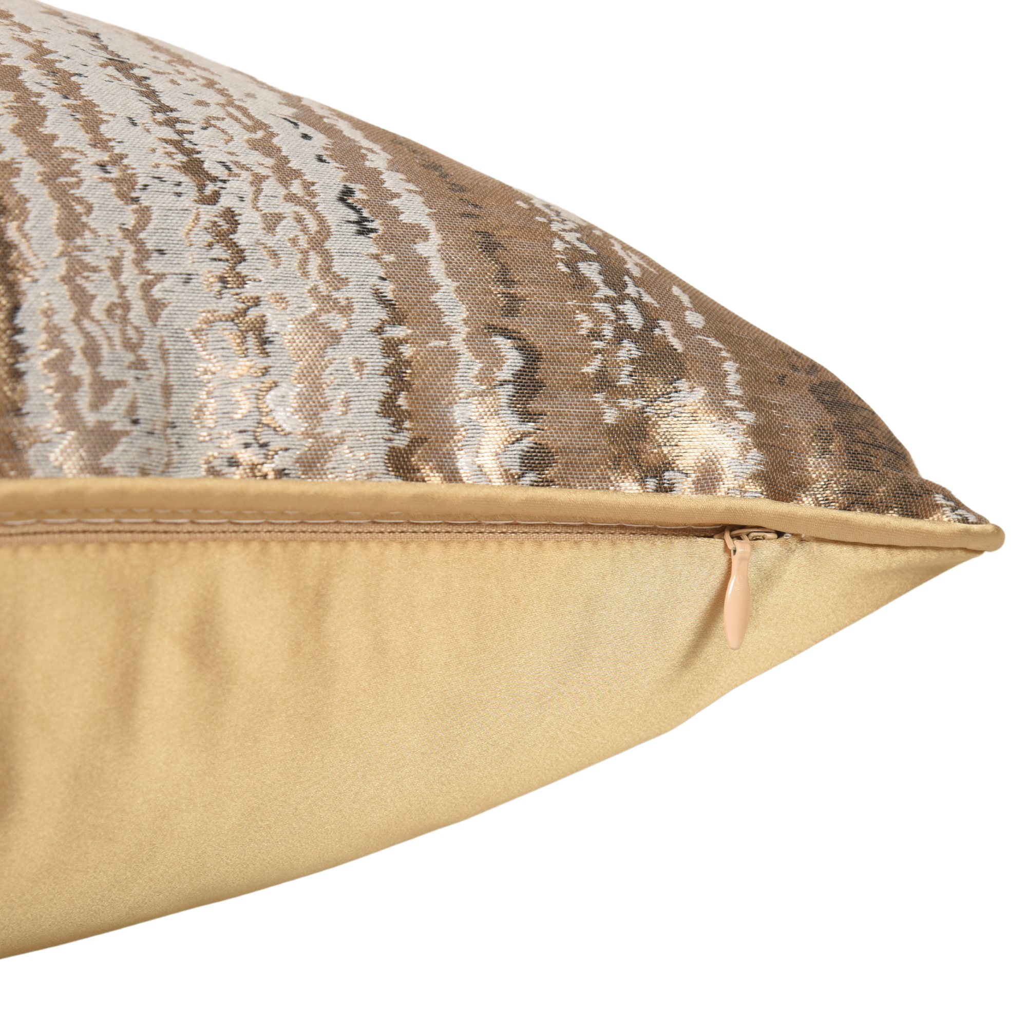 Designer Cushion Cover in Style 61, 18x18 inches, showcasing a modern and elegant design suitable for various room settings.