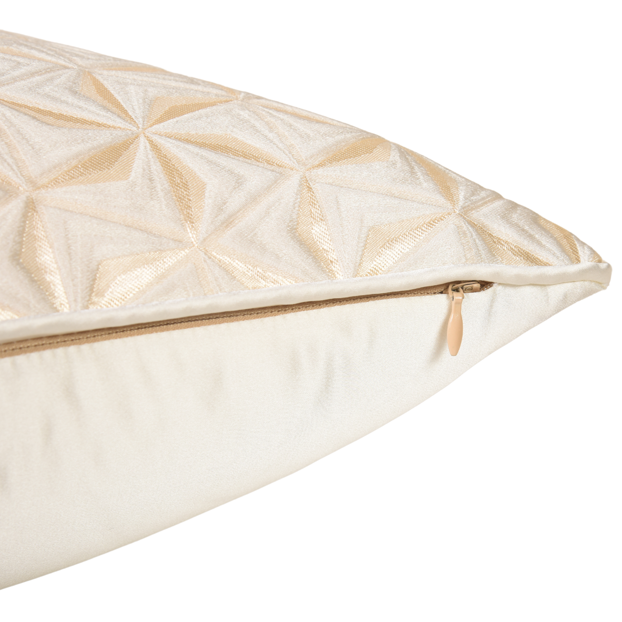 Designer Cushion Cover in Style 63, 18x18 inches, showcasing elegant design suitable for various room settings.