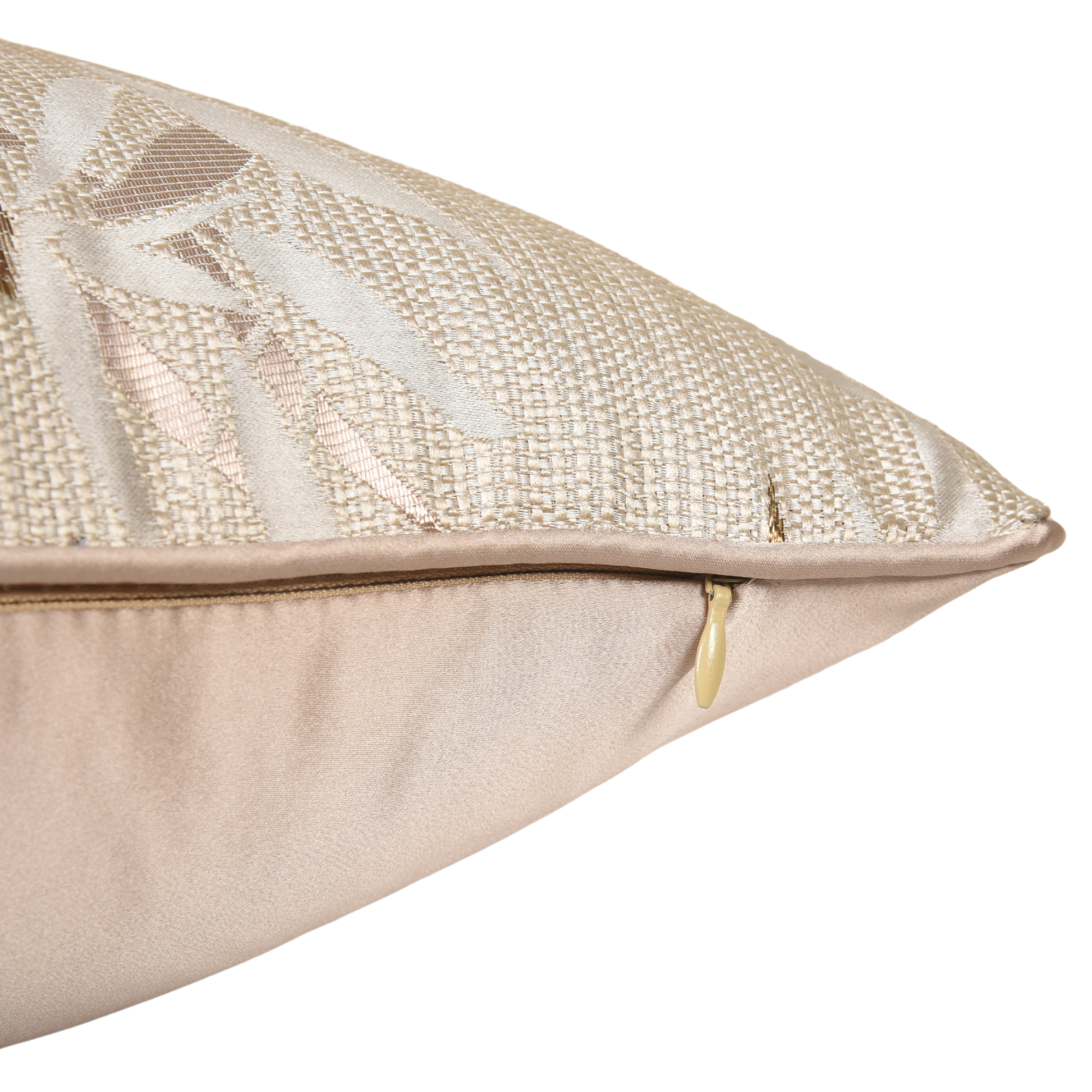 Designer Cushion Cover in Style 64, 18x18 inches, showcasing a modern and elegant design suitable for various room settings.