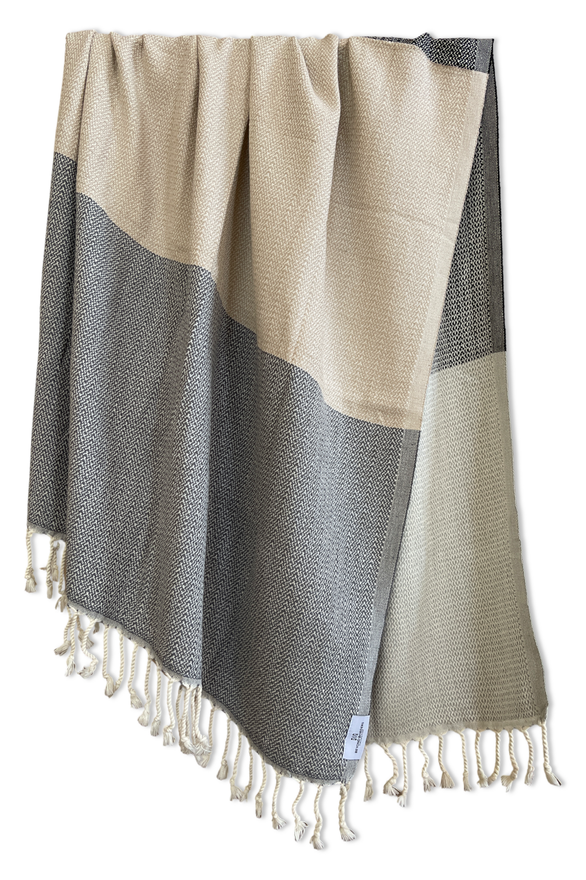 Dunya Turkish Cotton Towel / Throw showcasing its vibrant colors and soft texture, perfect for beach and home use.