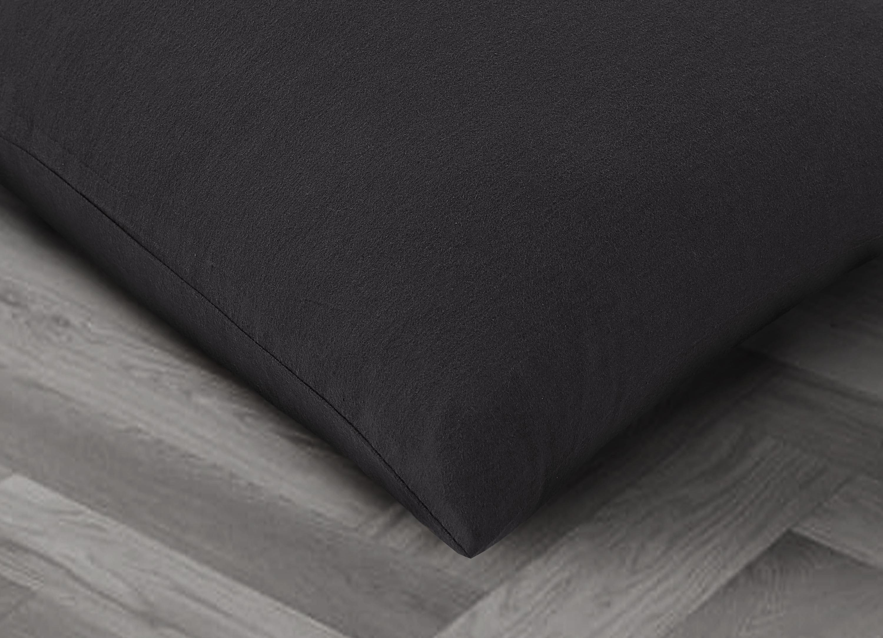A cozy set of two Flannel Fleece Pillowcases in soft cotton-flannel, perfect for cooler nights.