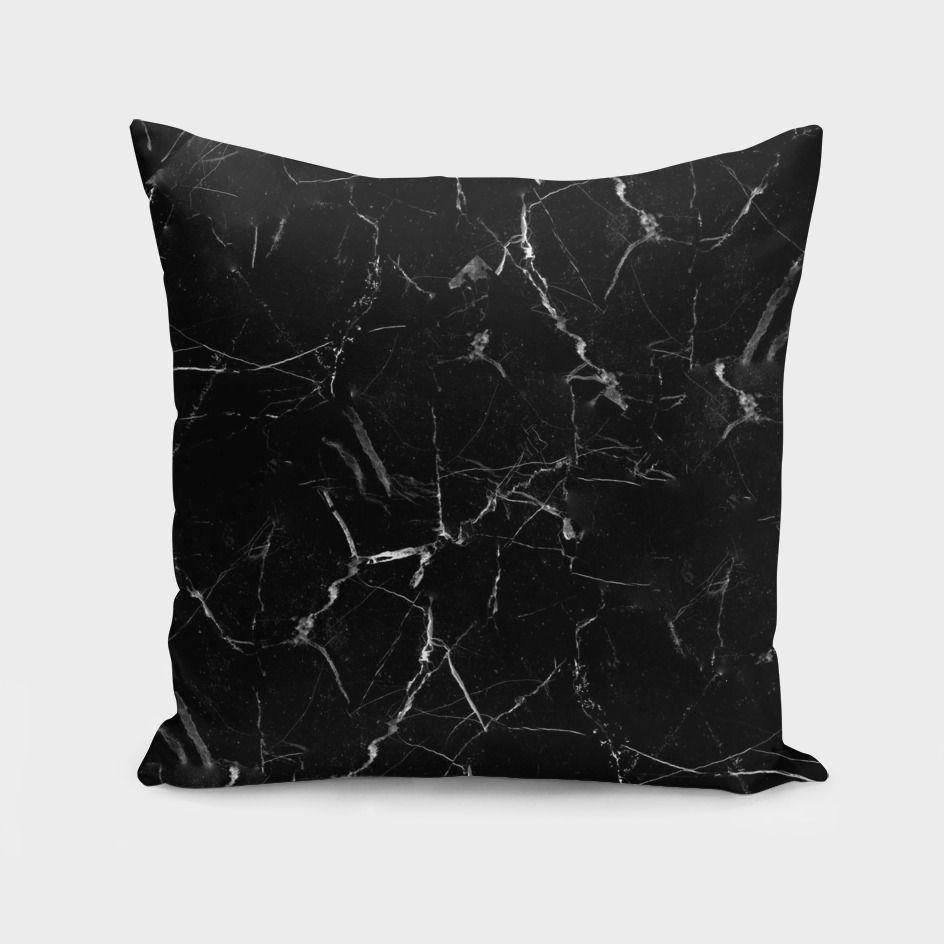 Marble Storm Cushion featuring a stylish double-sided print, made from 100% spun polyester poplin fabric, measuring 16x16 inches.